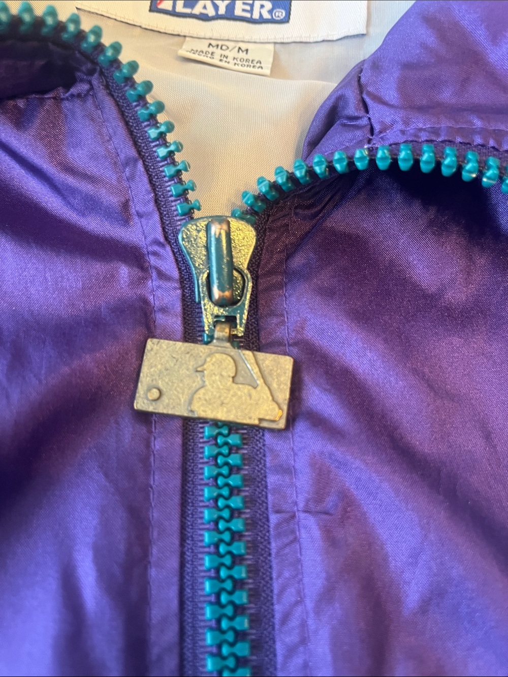 Vintage Arizona diamondbacks jacket windbreaker purple mlb baseball - Picture 3 of 7